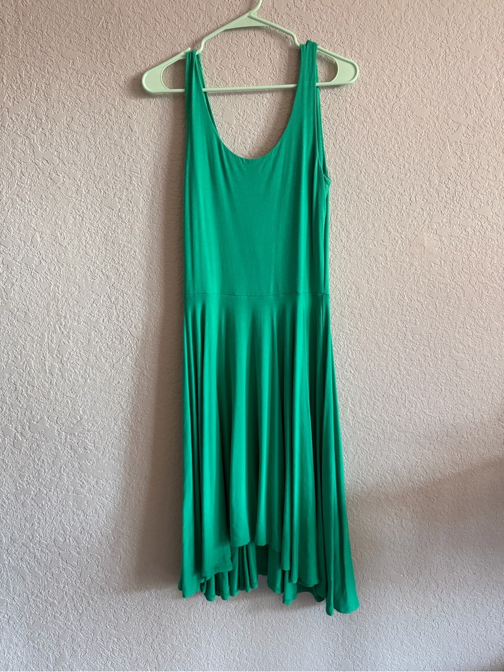 Cynthia Rowley Emerald Green Sleeveless Flared Dress